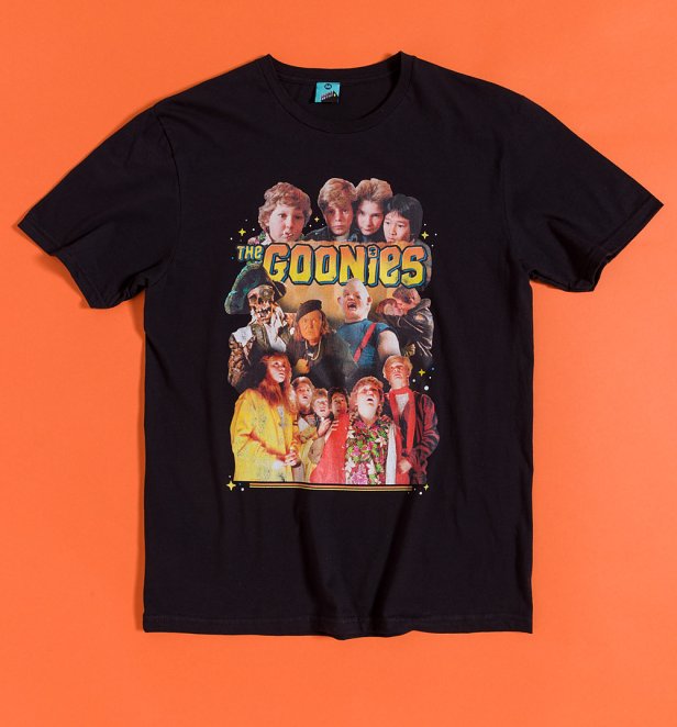 The Goonies Retro Black T-Shirt