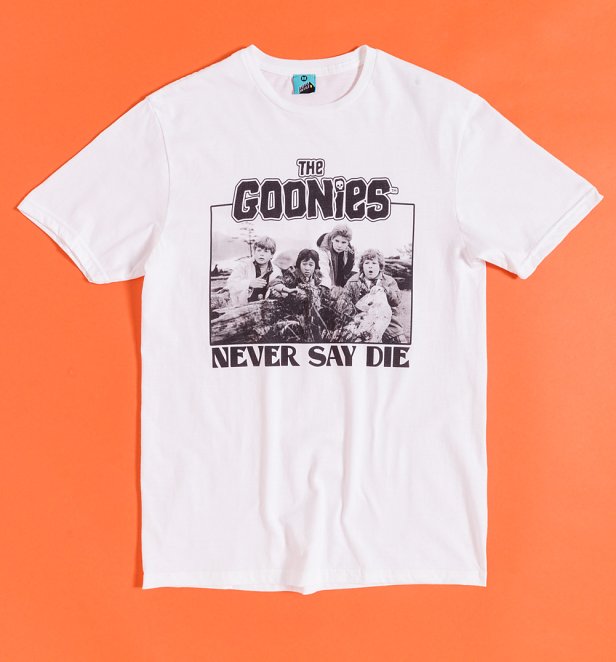 The Goonies Never Say Die White T-Shirt
