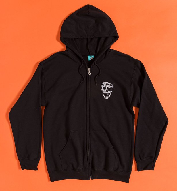 The Goonies Skull Back Printed Zip Through Hoodie The Goonies Skull Back Printed Zip Through Hoodie