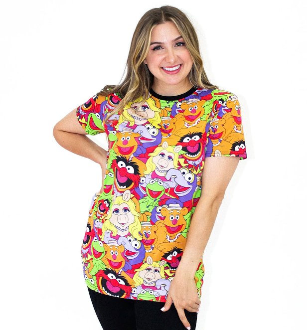 The Muppets All Over Print T-Shirt from Cakeworthy The Muppets All Over Print T-Shirt from Cakeworthy