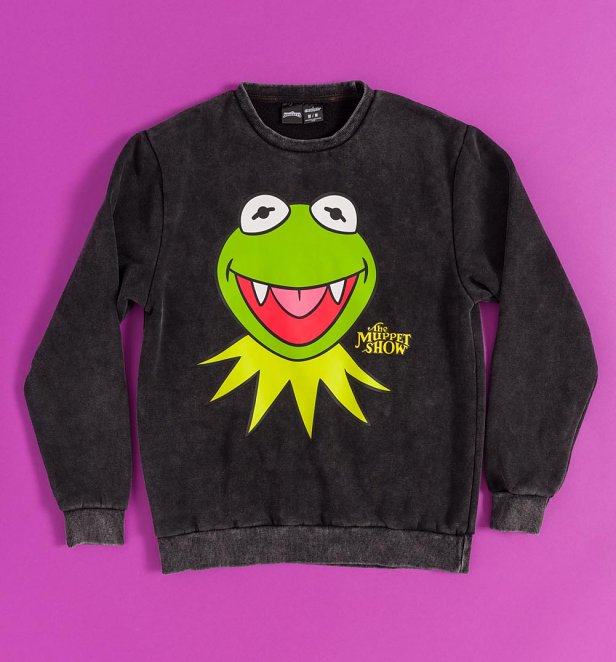 The Muppets Vampire Kermit Crewneck Sweater from Cakeworthy