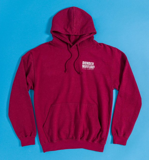 The Office Assistant To The Regional Manager Burgundy Hoodie