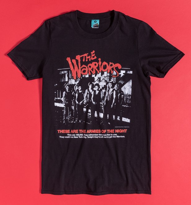The Warriors Armies Of The Night Black T Shirt