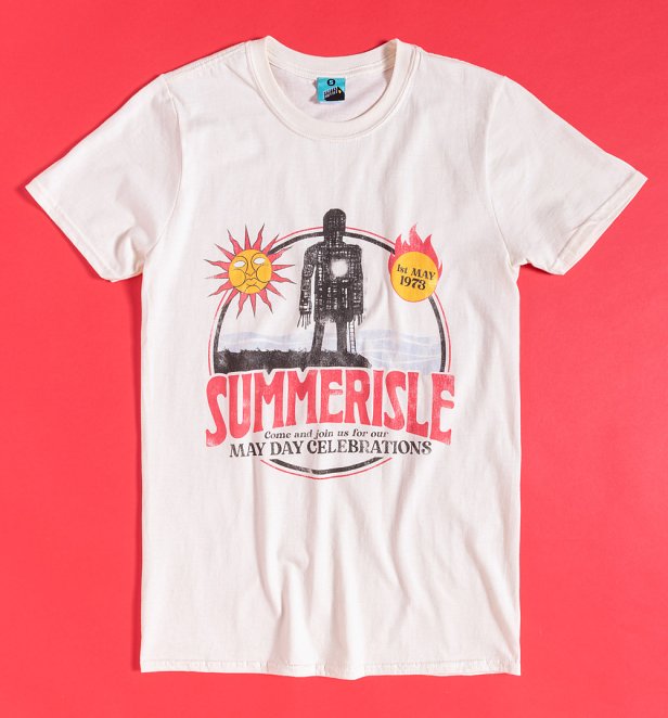 The Wicker Man Inspired Summerisle Ecru T-Shirt The Wicker Man Inspired Summerisle Ecru T-Shirt
