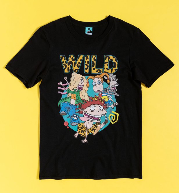 The Wild Thornberrys Wild Black T-Shirt The Wild Thornberrys Wild Black T-Shirt