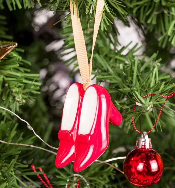 The Wizard Of Oz Ruby Slippers Hanging Decoration