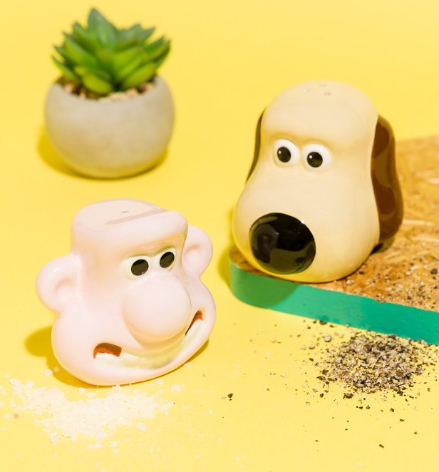 Wallace And Gromit Salt And Pepper Shakers