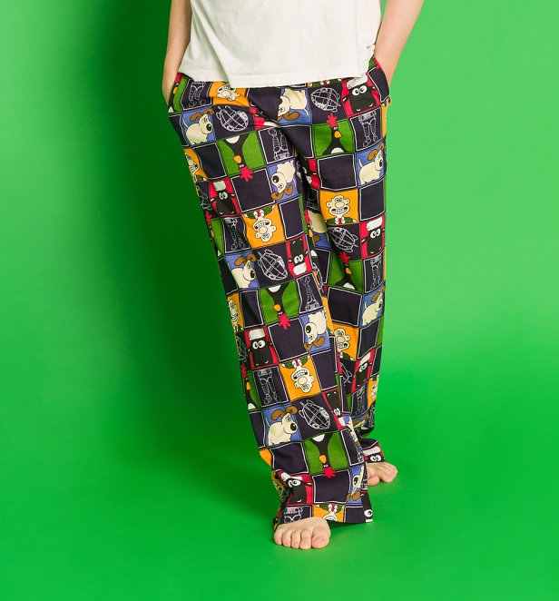 Wallace & Gromit All Over Print Lounge Pants Wallace & Gromit All Over Print Lounge Pants