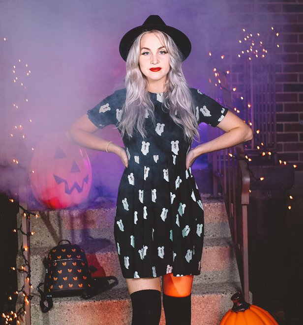 Women's Disney Mickey Ghost Dress from Cakeworthy