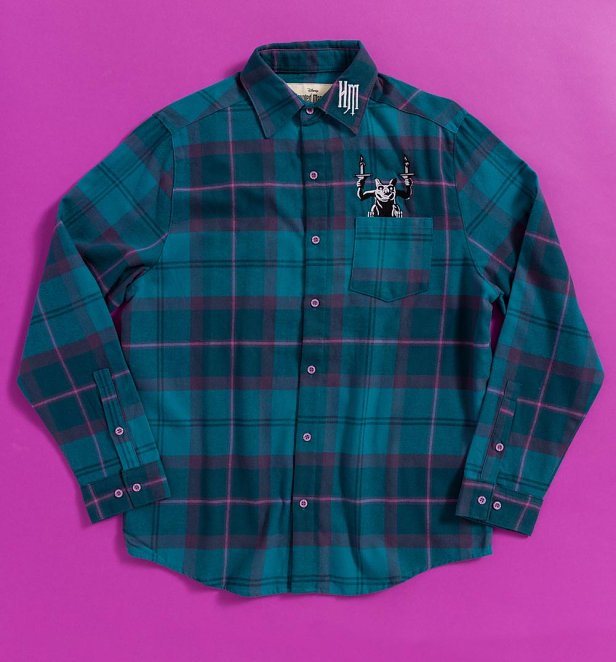 Women's Disney The Haunted Mansion Flannel Shirt from Cakeworthy