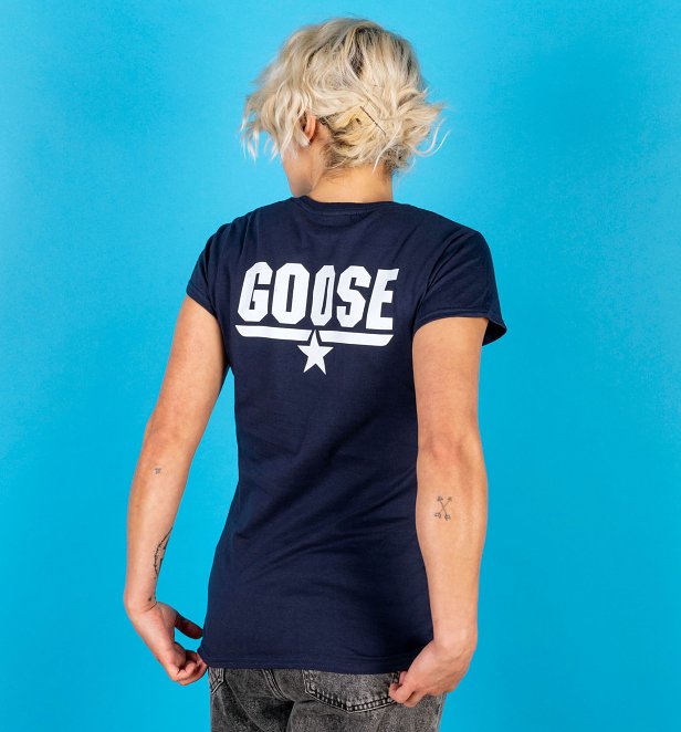 Women's Top Gun Goose Fitted T-Shirt