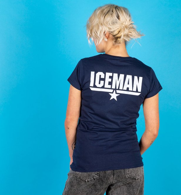 Women's Top Gun Iceman Fitted T-Shirt