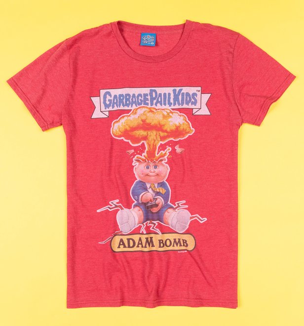 Adam Bomb Garbage Pail Kids T-Shirt