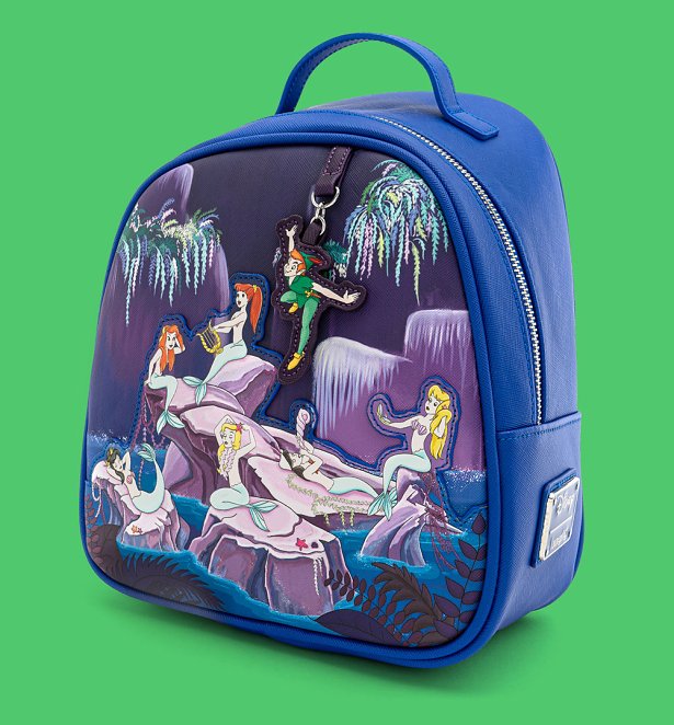 Loungefly Disney Peter Pan Mermaids Mini Backpack